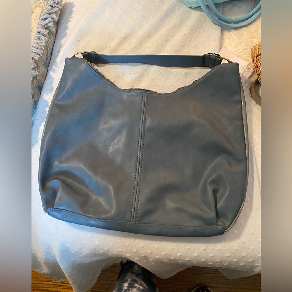Anthropologie Lila slouchy bag